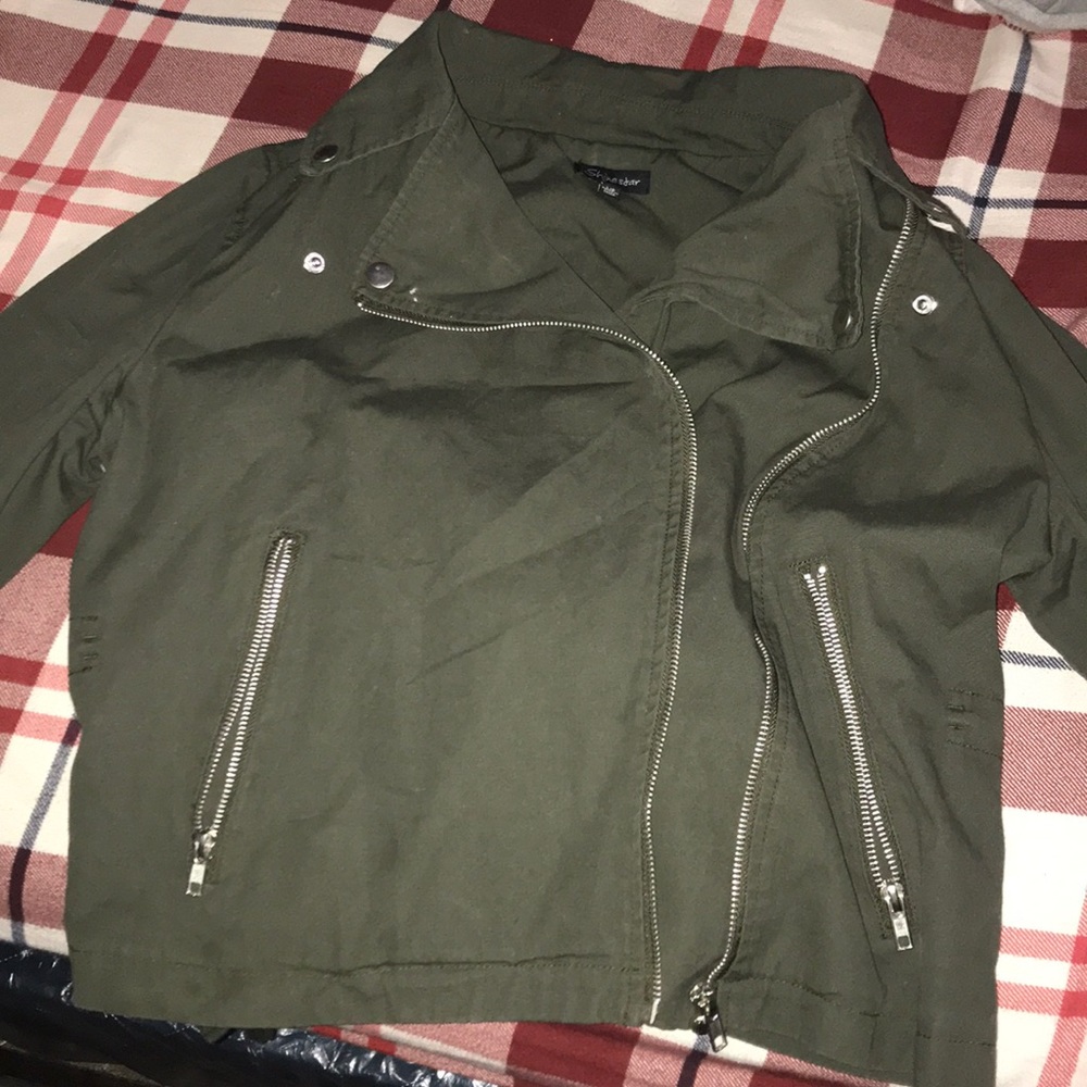 Green jacket
